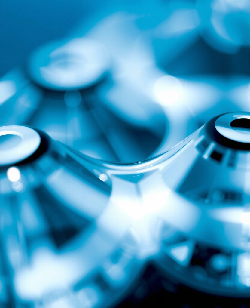 Abstract digital transparency representation